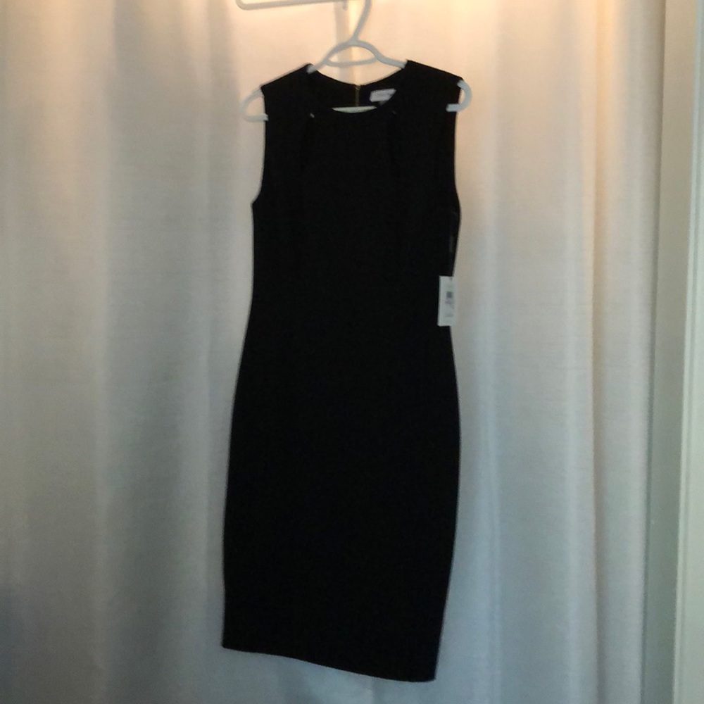 Women’s Calvin Klein black sleeveless dress NWT